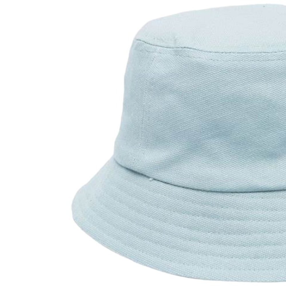 Isabel Marant Haley Embroidered Logo Bucket Hat, Size Medium, Aqua, NWT - Picture 3 of 16